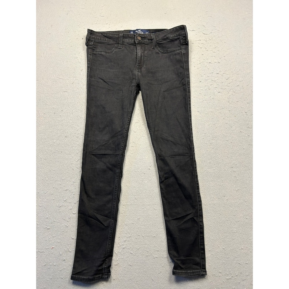 Hollister Low-Rise Jean Legging Advanced Stretch Black W27 L26 5S Womens